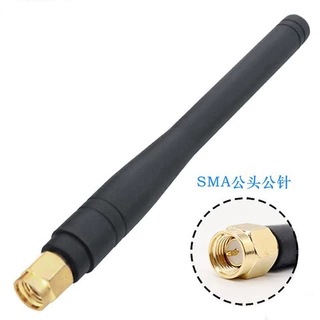 厂家 2.4G小胶棒天线 超宽带SMA接口 高增益全向WiFi天线