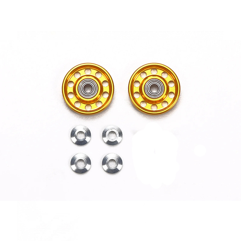 DIY Four-Wheel Drive Car Competition 13mm Aluminum Alloy Guide Wheel Bearing Modification Parts Mini Racing Car Upgrade Ten-Hole Guide Wheel DIY Four-Wheel Drive Car Competition 13mm Aluminum Alloy Guide Wheel Bearing Modification Parts Mini Racing Car Upgrade Ten-Hole Guide Wheel