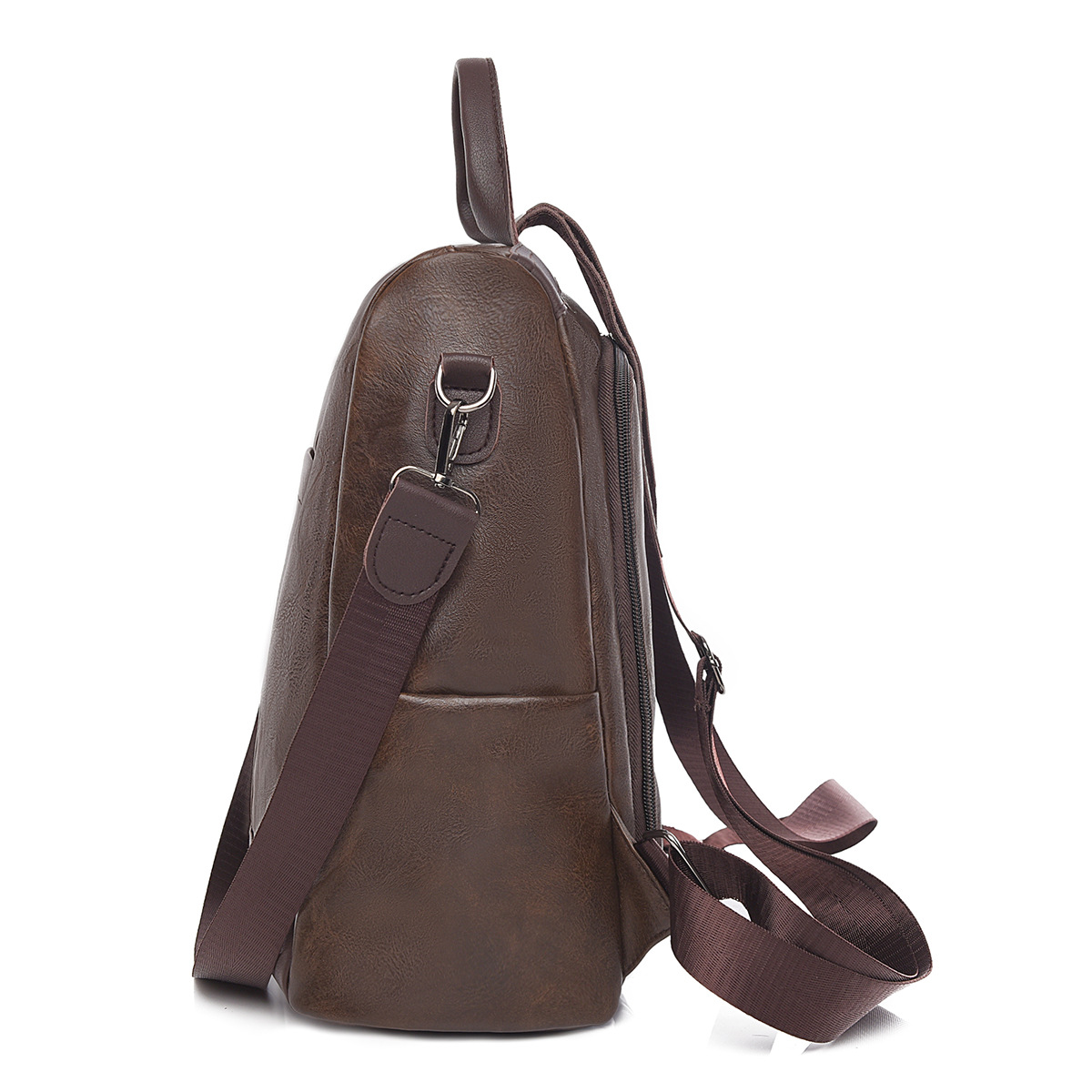 Spot al por mayor 2025 primavera nueva mochila antirrobo para mujer salvaje moda simple multifuncional para mujer