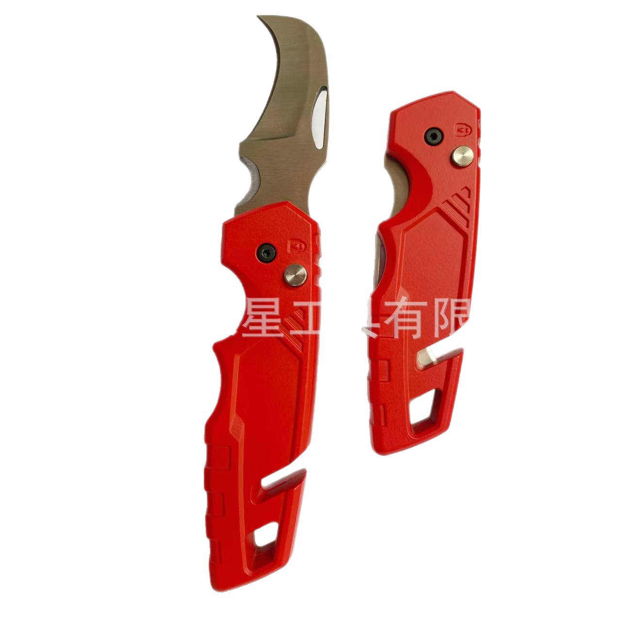 折叠刀勾刀刀片电缆剥皮刀工具折叠美工刀带皮带扣