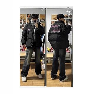 冬天外套男士棉服2026男外套情侣撞色立领棉衣休闲保暖面包服棉袄