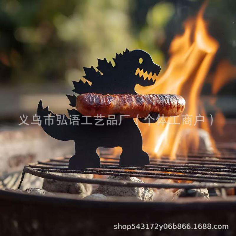 独立駅新商品創意Funny Monster Grillアウトドアバーベキュー面白いモンスターバーベキュースタンド|undefined