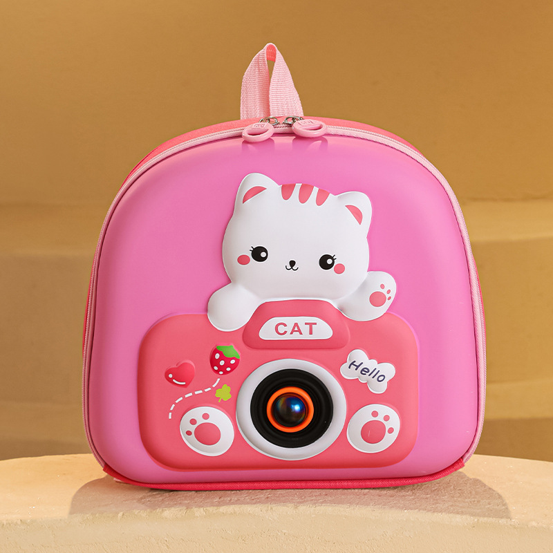 2025 nuevo modelo coreano de la mochila de luz flash de cáscara dura para niños niñas y niños mochila de jardín de infantes lindas mochila pequeña de dibujos animados