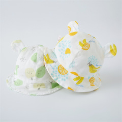 Baby Hat Spring and Autumn Thin Model Fisherman Hat Summer Cute Girls Baby Super Cute Sun Protection Hat Newborn Hat