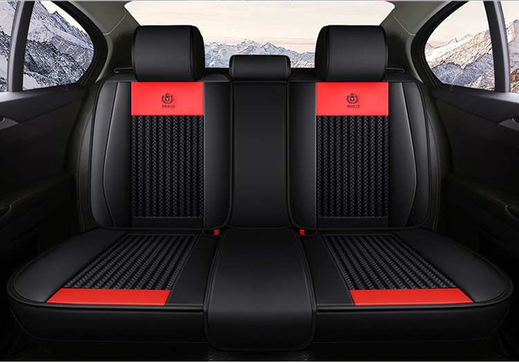 A generation of cross-border foreign trade new car seat cover four seasons leather full surround seat cushion car five seat cushion summer