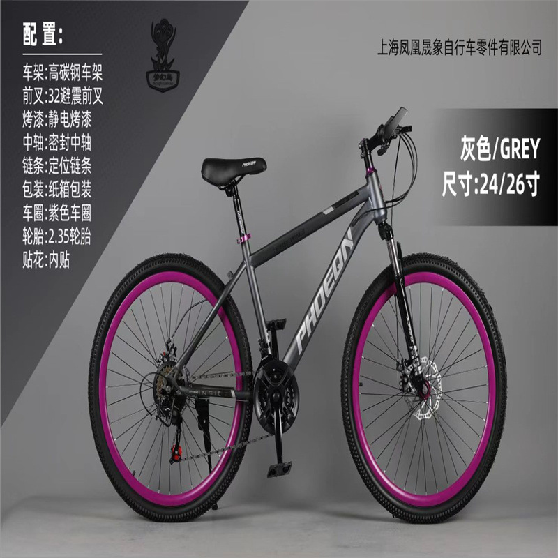 Shanghai Phoenix adulto bicicleta de montaña para niños 24 pulgadas 26 pulgadas bicicleta scooter bicicleta
