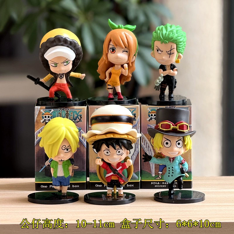 Фигура One Piece блочная коллекционная серия, набор Лuffy Зоро Санджи, варианты мульти-стилей