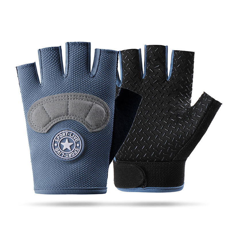 Guantes deportivos al aire libre de primavera y verano para hombres y mujeres de medio dedo para niños