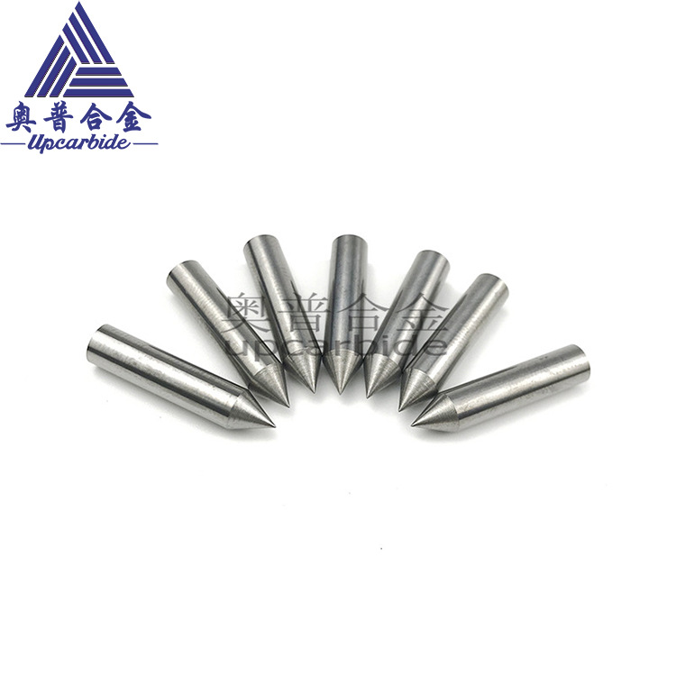 YG8硬质合金磨尖圆棒 6*25MM钨钢顶针