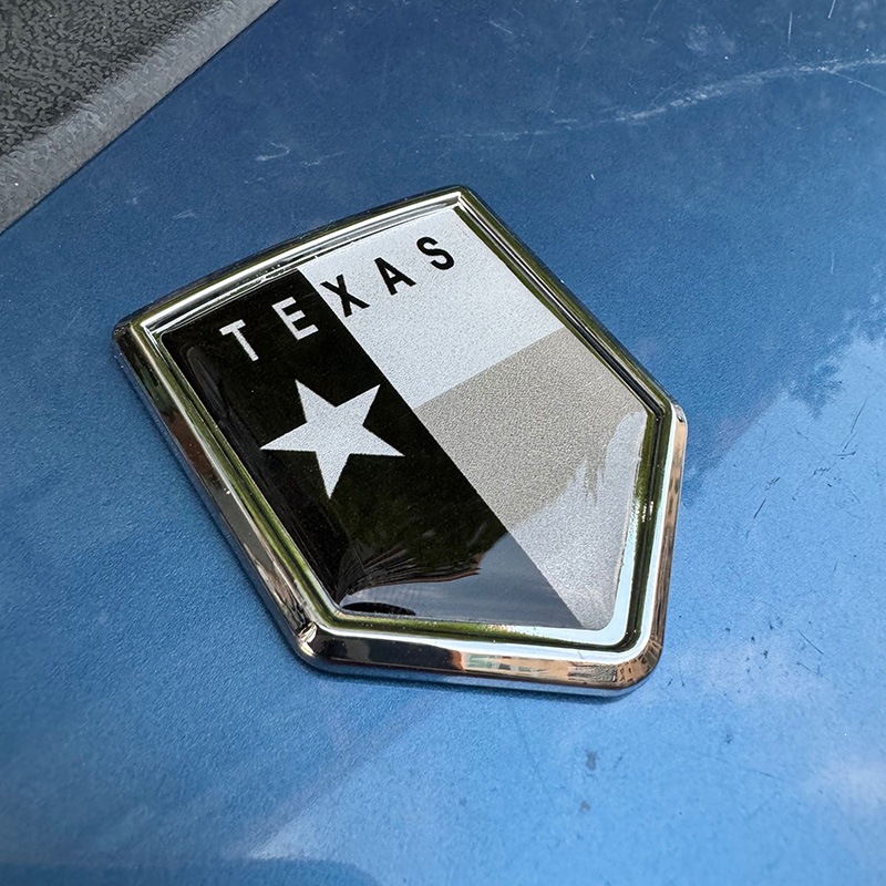 Amazon bandera nacional logotipo de automóvil de metal 3D estereoscópico bandera nacional auto etiqueta pegatinas mini etiqueta transfronteriza