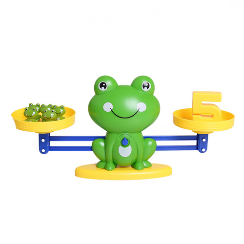 Frog balance children's educational early education digital toys kindergarten addition and subtraction enlightenment mathematics teaching aids
