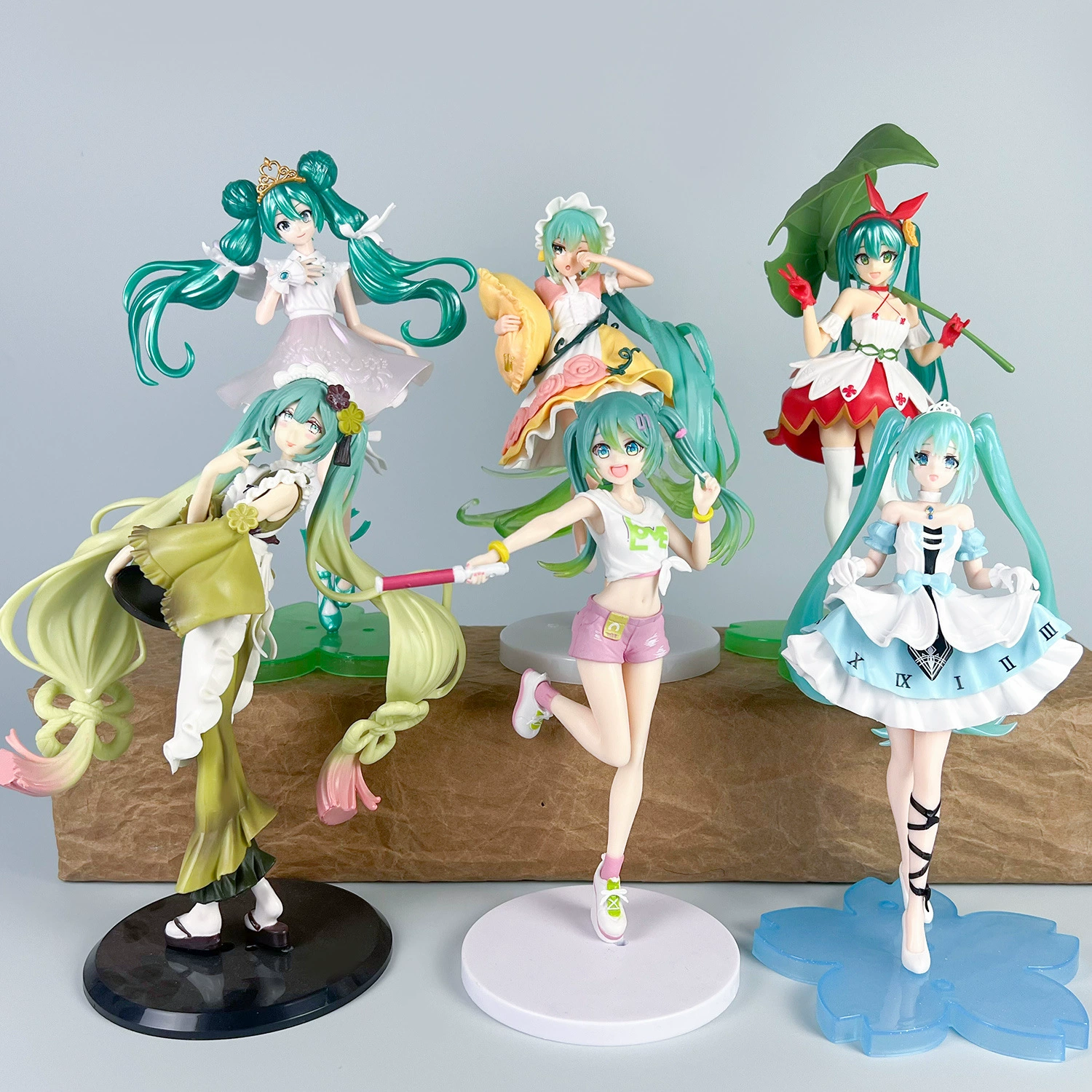 Фигурка аниме Hatsune Miku «Вода Лед Луна», красивая девушка, двухмерная модель куклы