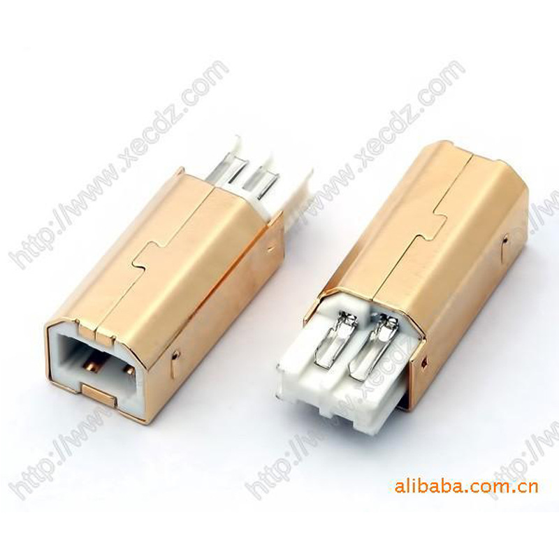Factory direct supply digital product connector USB B male short body welding wire