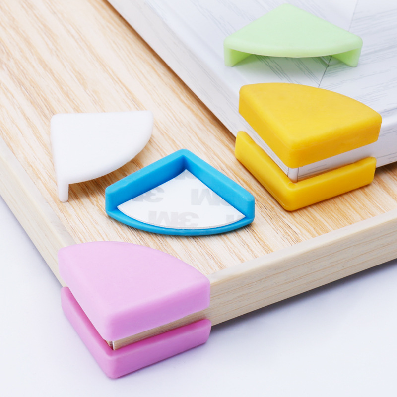 Thickened table corner anti-collision corner glass coffee table corner protective cover children's anti-collision table silicone corner protective cover