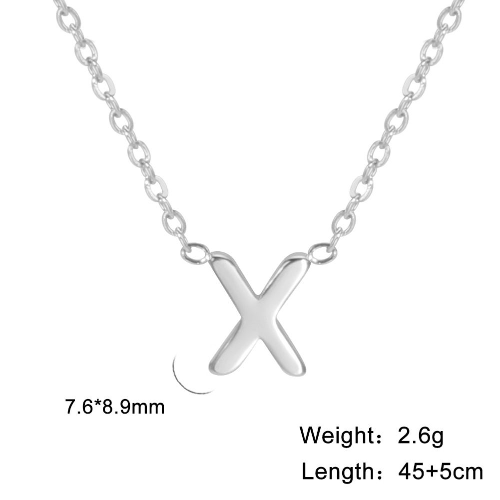 Steel, letter X