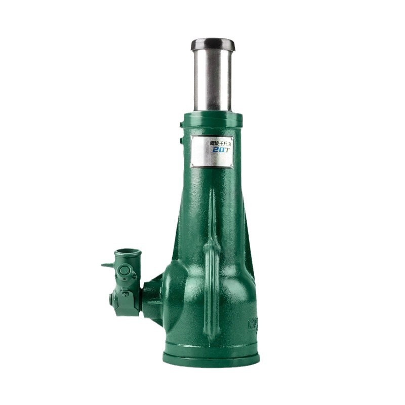 Suministro listo de cric espiral de alta resistencia, engranaje de manivela, elevación vertical, reparación de automóviles, cric especial