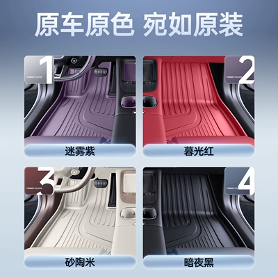 car interior accessories, TPE full-coverage — Modelə uyğun ayaqaltı