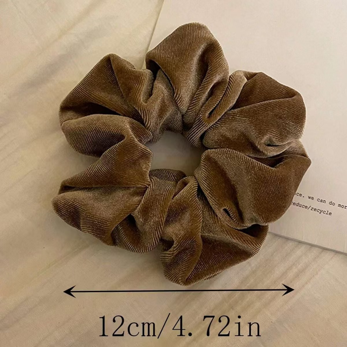 Nuevo lazo de raso estampado, coletero de encaje elegante estilo chino, cuerda para el pelo de cola de caballo al por mayor