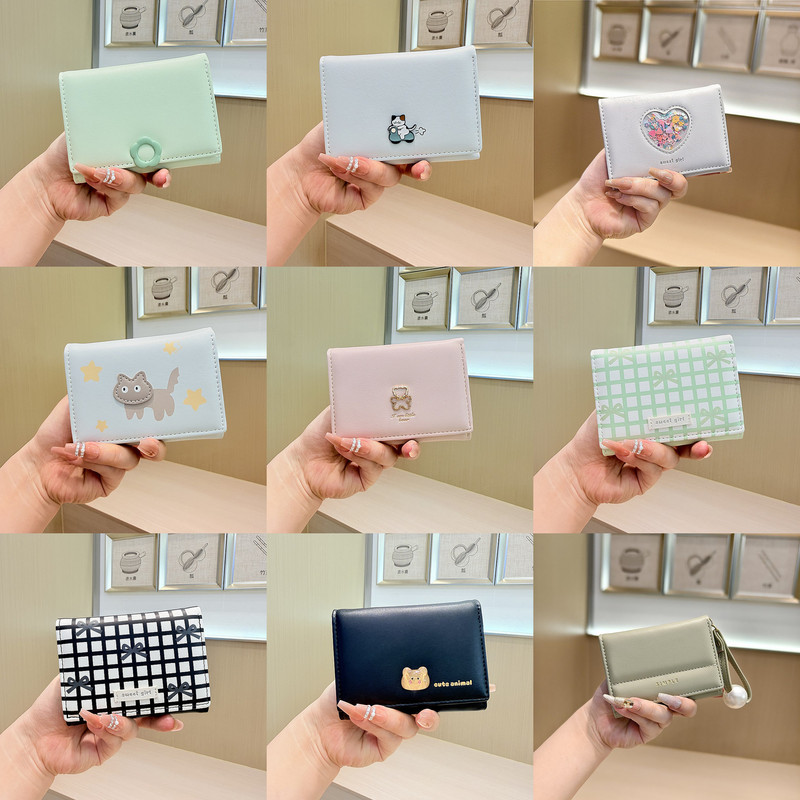 Limited-Time Special Offer: Korean-Style Cartoon Cute Bear 70% off Mini Thin Student Short Wallet for Women, Multiple Options Available Limited-Time Special Offer: Korean-Style Cartoon Cute Bear 70% off Mini Thin Student Short Wallet for Women, Multiple Options Available