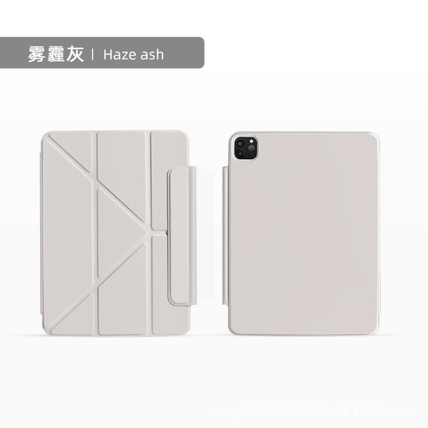 Haze ash [Upgrade √ Band buckle] 3+y fold double -faced clamp