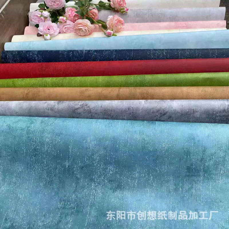 源头工厂批发苏堤春晓特种纸手提袋礼品盒多种颜色包装材料用纸