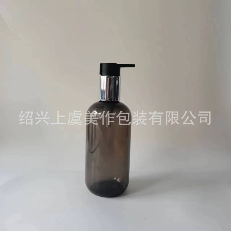 ペットプラスチック遮光ハイドロゾルエッセンスボトル 500 ミリリットル 250 ミリリットルホテルシャンプーボトルシャワージェル空ボトル消毒水|undefined