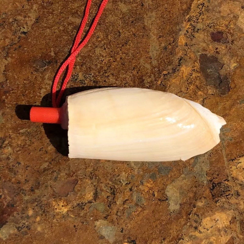 White scoopus whistle 10-12 cm