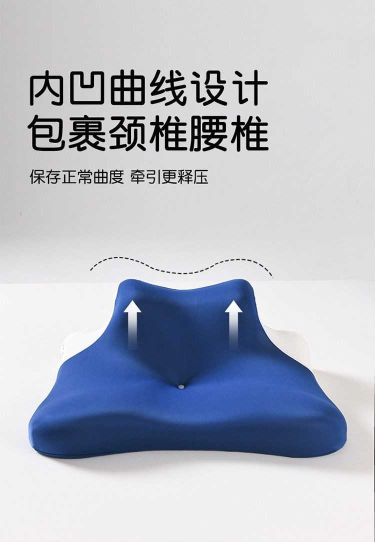 Cross-border multifunctional lying pillow for prone sleeping, reading, and using a phone, memory foam lying pillow