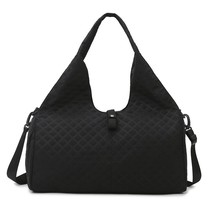 2024 nueva bolsa de viaje portátil ligera de gran capacidad, bolsa de almacenamiento de viaje de un solo hombro de embarque de viaje ligero al aire libre, marea