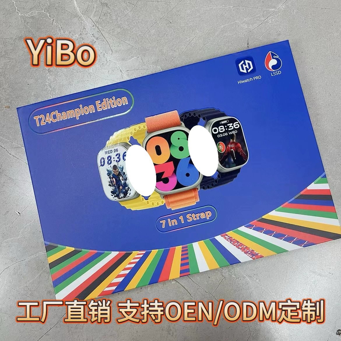 Новая модель T24 Pro Max T24 Champion Edition, Bluetooth-часы в подарочной коробке 2.19