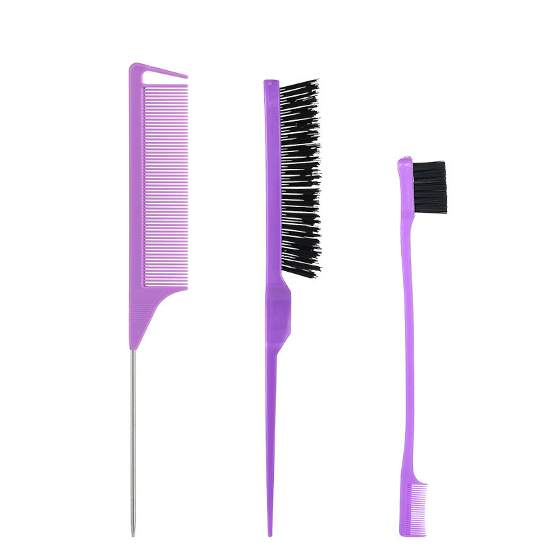 クロスボーダーAmazon人気ヘアスタイリングコーム3点セット、ハイライトコーム、オイルコーム、ヘアカラーコーム、ヘアカラーセット|undefined