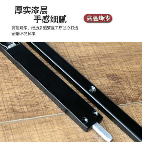 Window and door latch locks, sliding aluminum plastic steel doors, windows, clear and dark installation, sky and ground upper and lower latches