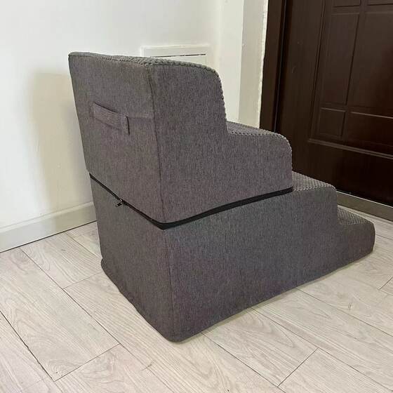 Factory Production Dog Stair Ramp Plane 4-storey Amazon Hot Sale Large Dog Portable Folding Dog Stair