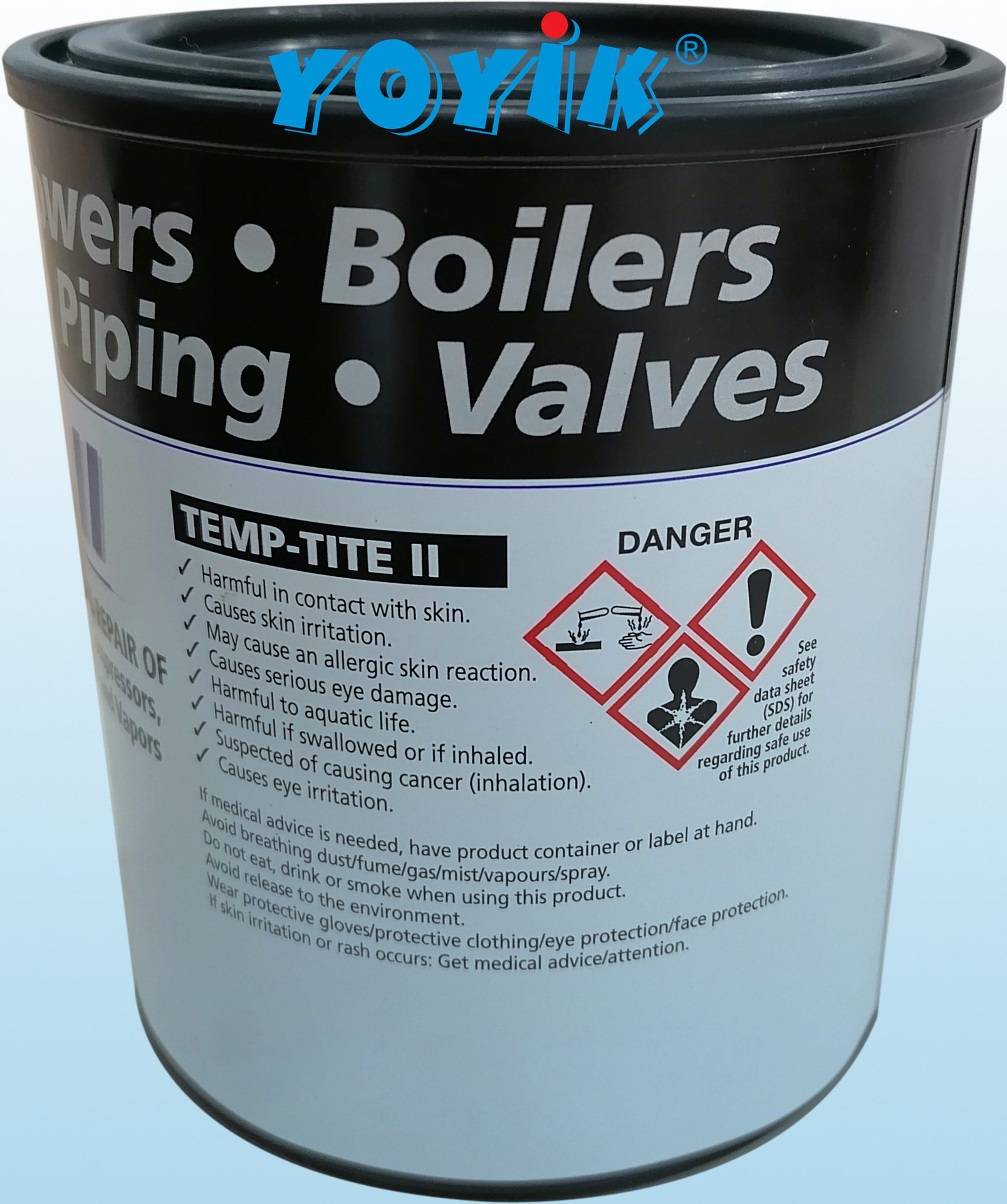 气缸密封绳TEMP-TITE II  1/16" 1/8" 密封胶密封剂 东方一力