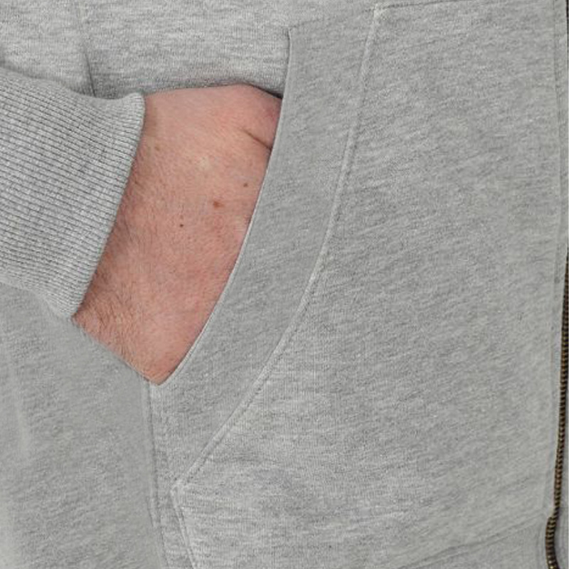 Autumn and Winter Sports Men's Fashion Casual Set Hooded Cardigan Coat Solid Color_voghion.com