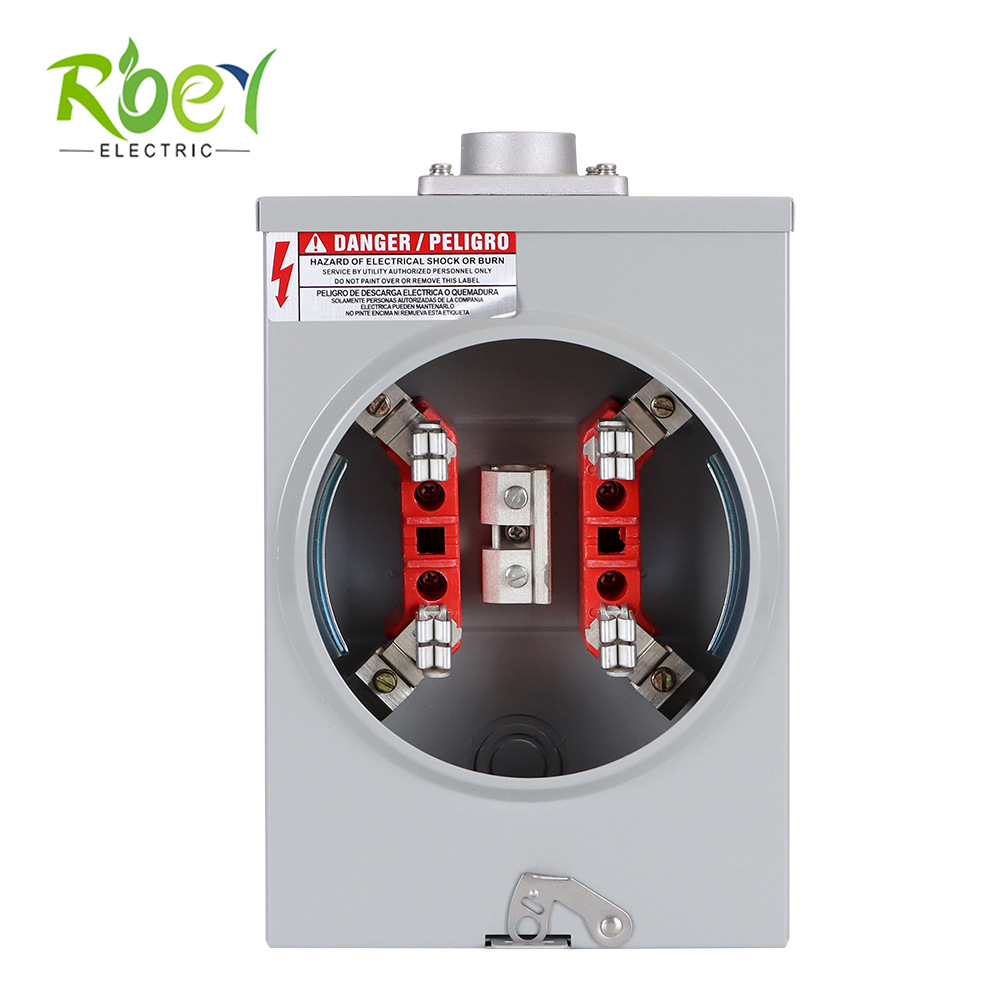 125A/4J 方形美式电表座   meter socket 电表座  加厚款