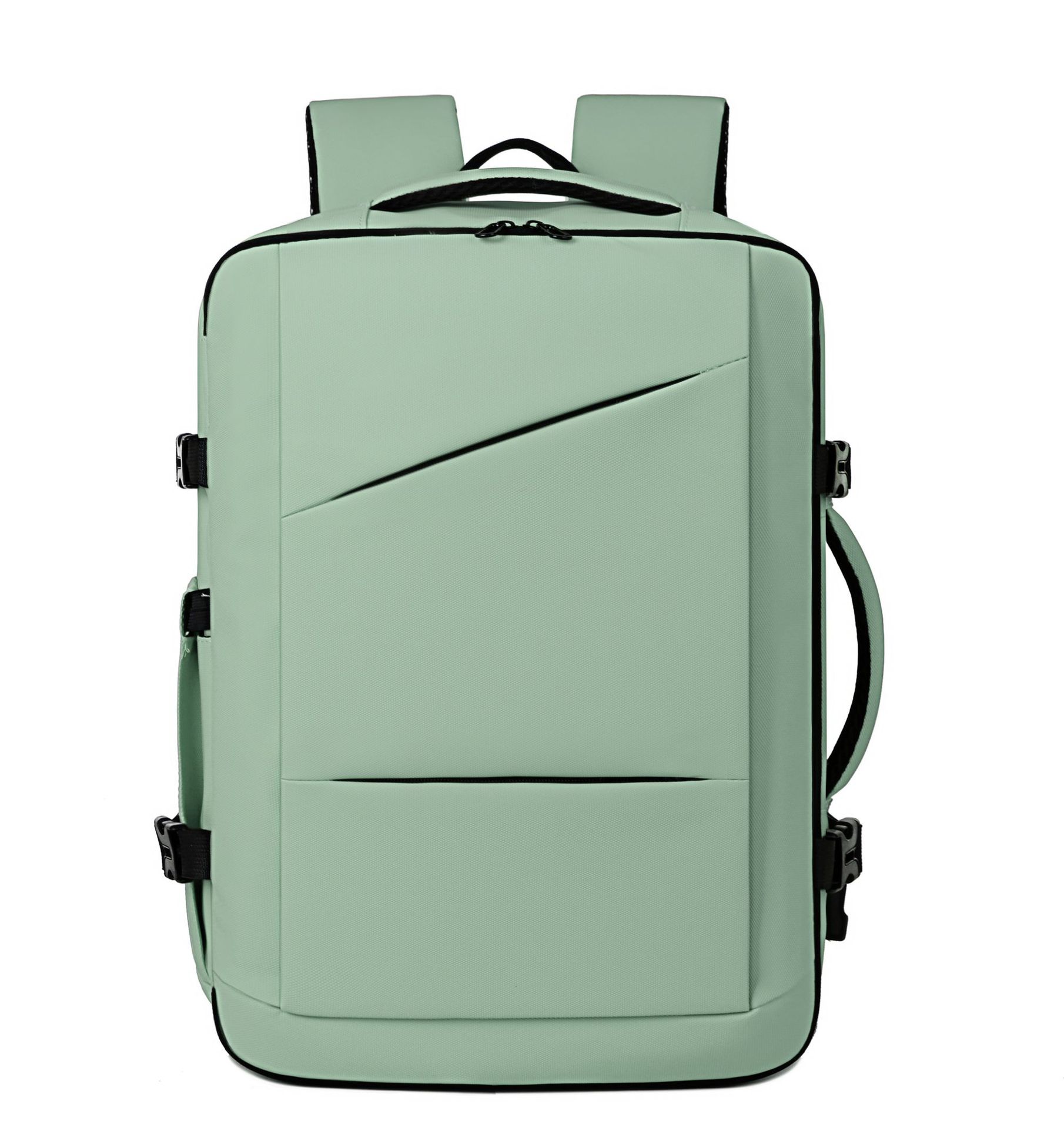 Mujeres de viaje de negocios transfronterizos, mochila de gran capacidad, almacenamiento de zapatos independiente, equipaje, mochila de viaje corto