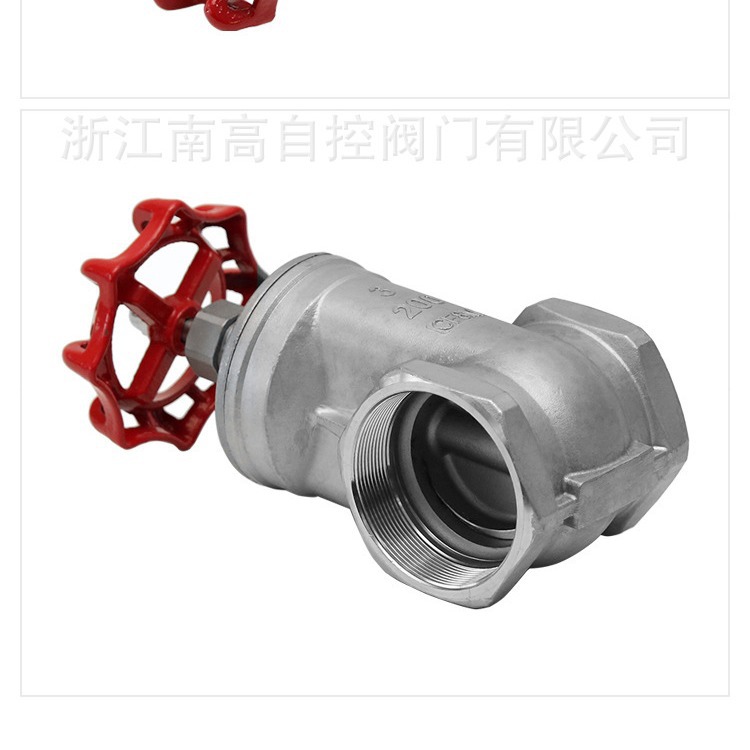 不锈钢螺纹闸阀Z15W-16P 手动丝口闸阀 304/316不锈钢 2分.
