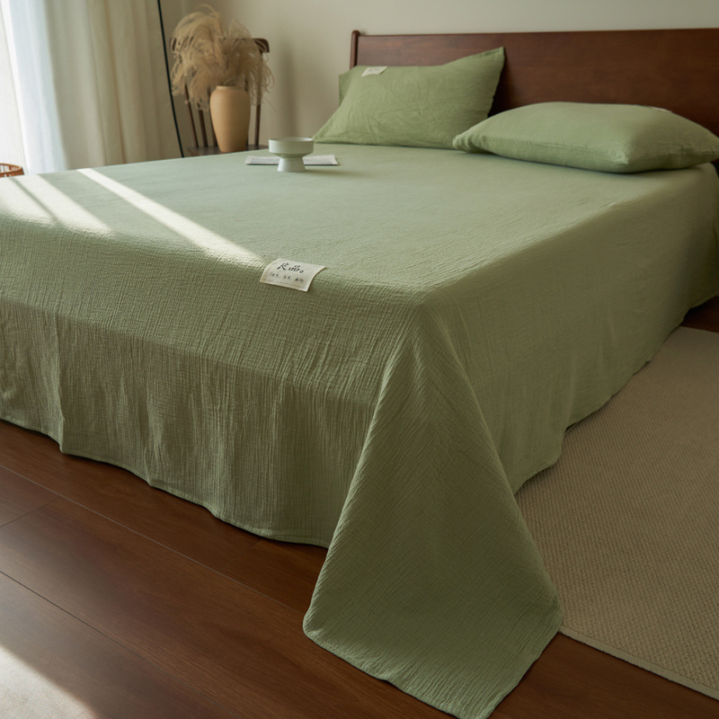 Sábanas de doble hilo - verde fruta