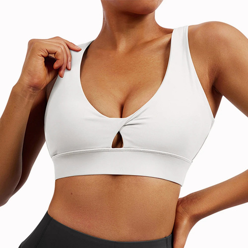 European and American waist training sports bra for women fixed chest pad beautiful back high intensity fitness large size bra foreign trade agent OK16 
