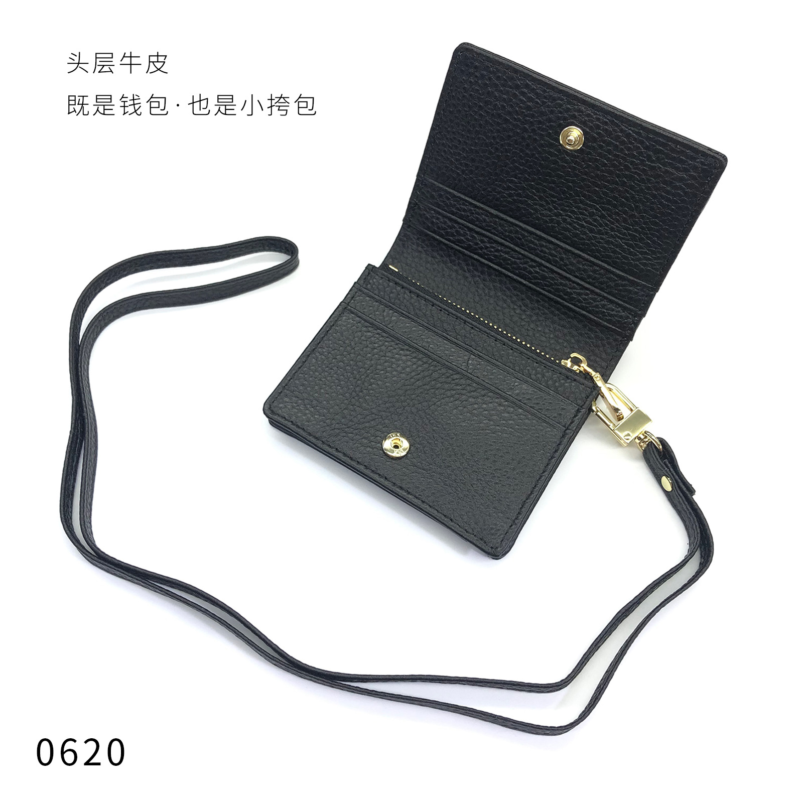 Niñas billetera de cuero plegable cremallera monedas tarjeta bancaria bolsa de almacenamiento con colgante bolsa de tarjetas bolsa 2024 nuevo