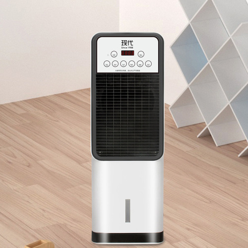 Modern new remote-controlled heater—dual-purpose warm-and-cool fan heater, energy-saving household tower-style electric heater, wholesale gift option
