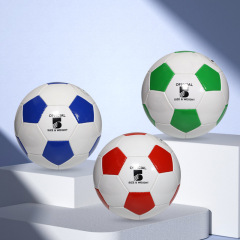 サッカー卸売り児童4号5号3号成人小中学生訓練試合ワールドカップ白黒pvc機縫いpu