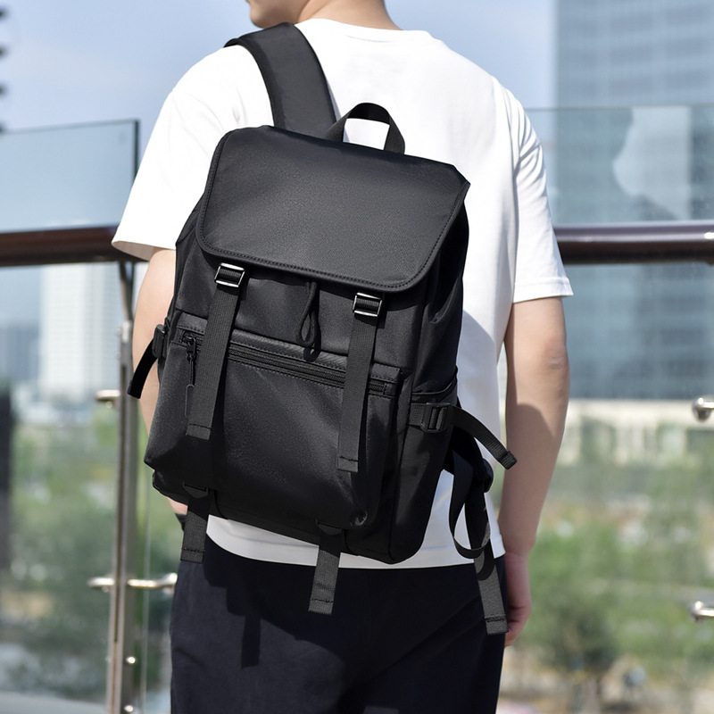 Business Laptop Backpack For Men Lightweight Casual Commuter Bag_voghion.com