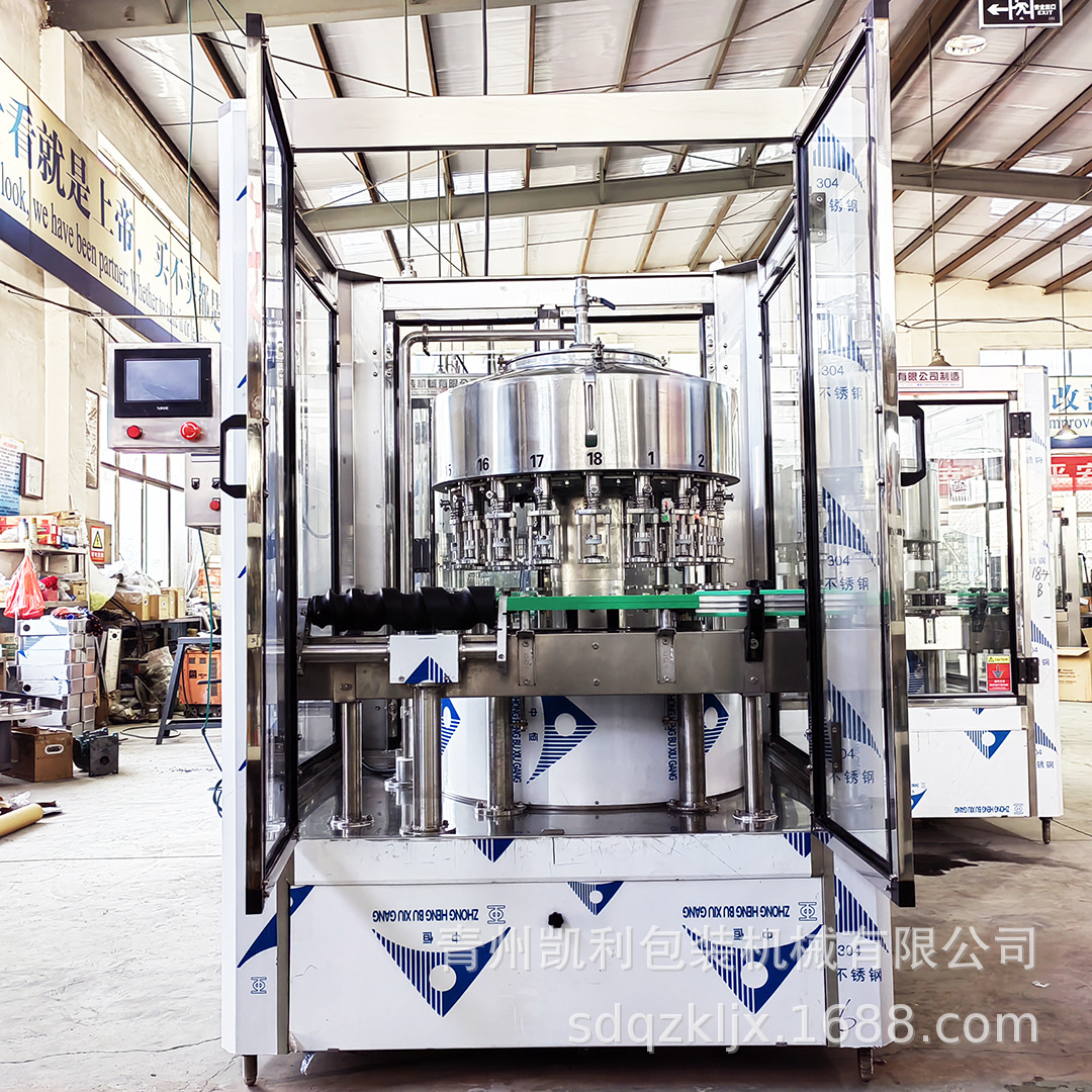 灌装机厂家 青州凯利包装机械有限公司 果酒灌装机 酱油醋灌装机