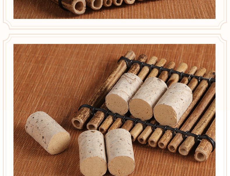 Safflower Moxa Cones Hong Hua Ai Zhu 1.8x3cm Aged Moxibustion Sticks for Home and Clinic Warming Therapy preparation