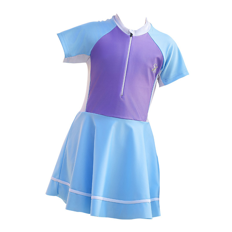 2025 nuevos trajes de baño para niños niñas juegos deportivos de vestido de baño de secado rápido para niños mayores trajes de baño de protección solar