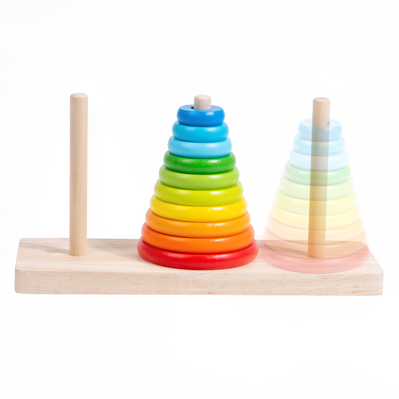 Torre de Hannover de madera de diez pisos para niños de educación temprana