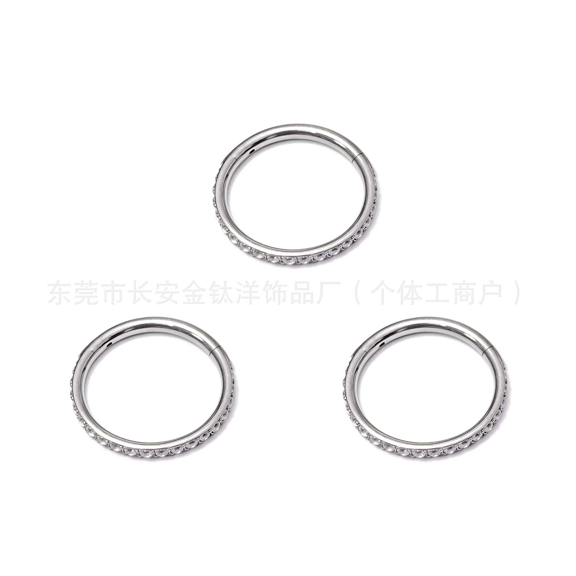 Pointed titanium steel lip stud product view