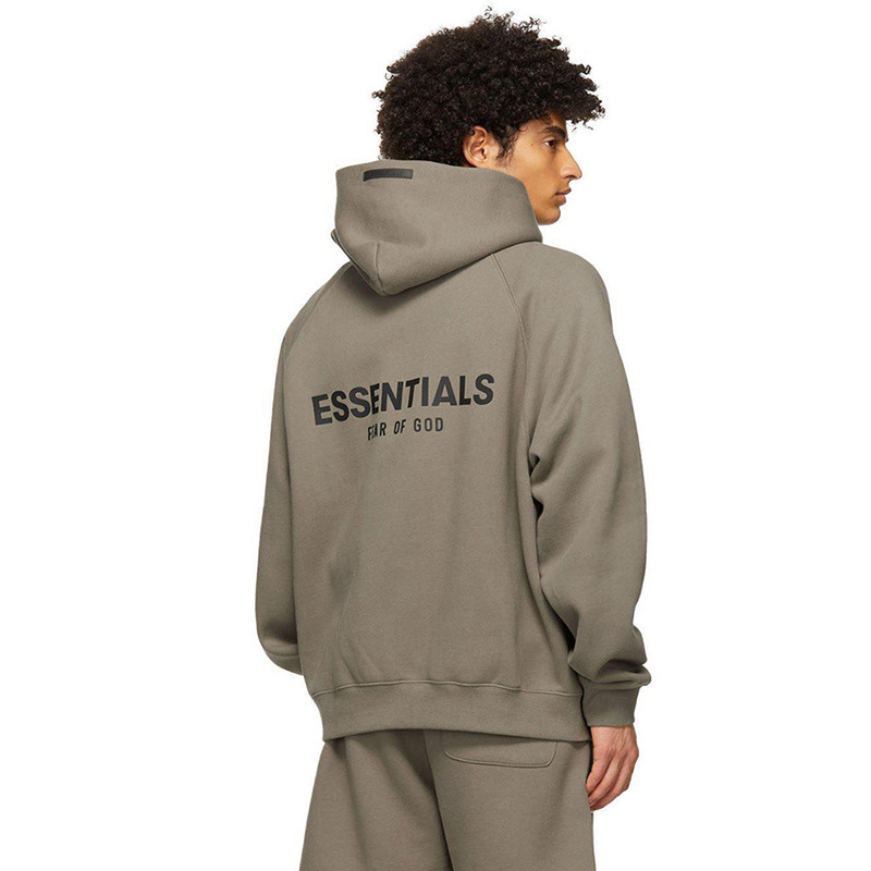 Tide brand compound line Essentials Zone hooded sweater loose slogan…